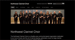 Desktop Screenshot of nwclarinetchoir.org